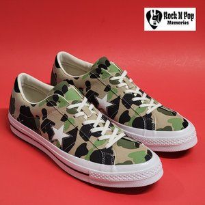 Converse One Star Ox Archive Prints Camo 165027C Size Men's 8.5